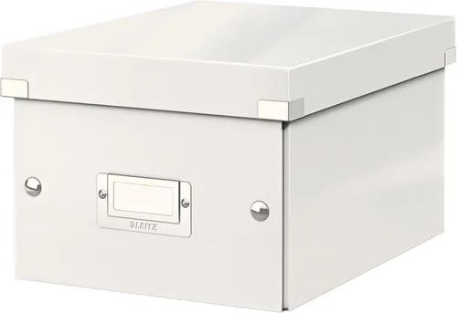 Miniatura 11 de Leitz Caja de almacenamiento A5, rango de clic y tienda 60430001 - Caja de almacenamiento pequeña, blanca A5 Azul (Ice Blue)
