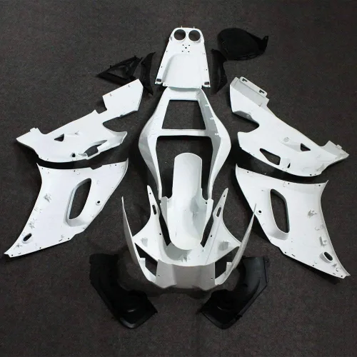Miniatura 2 de Kit avanzado de carenados negros brillantes para Yamaha YZF R6 1998 1999 2000 2001 2002 Carrocería (14 piezas)