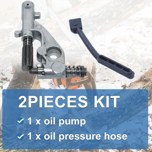 Miniatura 3 de Kit de línea de presión de bomba de aceite para motosierra Husqvarna 455 Rancher 455E 460 Reemplazar 544180104, 537261501