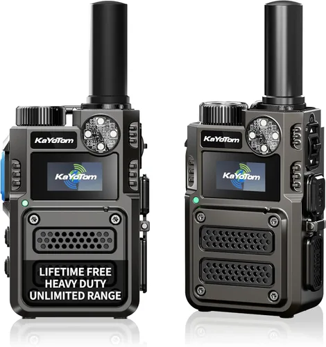 Walkie Talkies de largo alcance ilimitado gratuito de por vida para adultos, radios bidireccionales rápidas 4G LTE PoC de larga distancia con