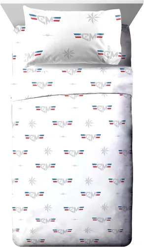 Miniatura 4 de Jay Franco Captain Marvel Cool Energy - Juego de cama individual, color gris