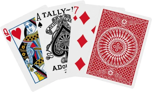 Miniatura 8 de Tally Ho Cartas de juego con espalda circular (el color puede variar)