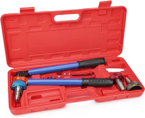 Miniatura 10 de iCrimp PEX - Herramienta expansora con cabezales de expansión de 1/2", 3/4", 1" para manguitos de expansión Uponor ProPex, cumple con la norma ASTM
