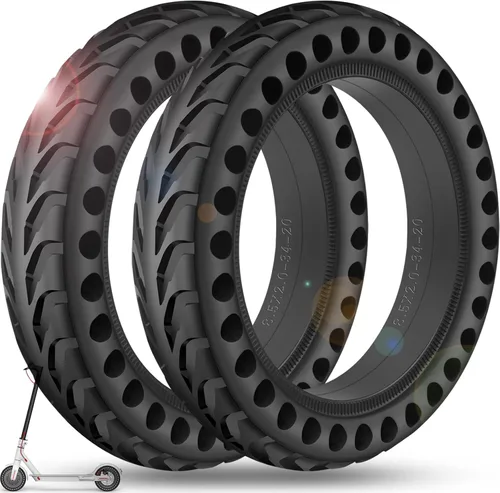 Miniatura 8 de BANGTING 2 piezas de actualización de neumáticos sólidos 50/75-6.1 para patinete eléctrico, neumáticos sin cámara de 8.5x2.0 para Gotrax GXL