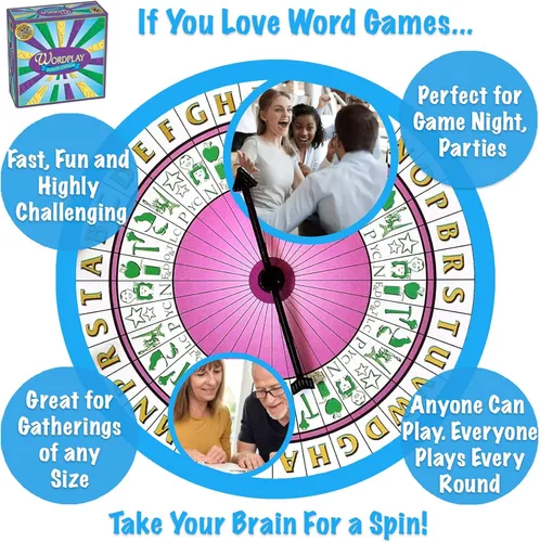 Miniatura 2 de Juego de palabras: el mejor juego de mesa de desafío de palabras de ritmo rápido para familiares y amigos - Diversión nocturna