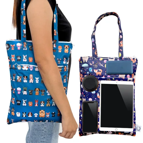 Miniatura 4 de 2 unids bolsa húmeda seca impermeable reutilizable ropa húmeda pañales bebé cochecito traje de baño viaje pequeño más grande electrónica artículos