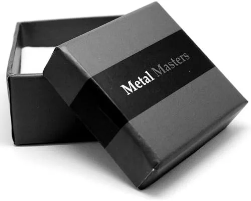 Miniatura 4 de Metal Masters Co. Anillo giratorio de oración de serenidad con cruz religiosa de acero inoxidable negro para hombre y mujer, 0.354in, Metal, Sin