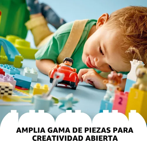 Miniatura 4 de LEGO DUPLO - Bloques de construcción clásicos de lujo para caja de ladrillos, juguetes educativos y de aprendizaje para niños pequeños, preescolar