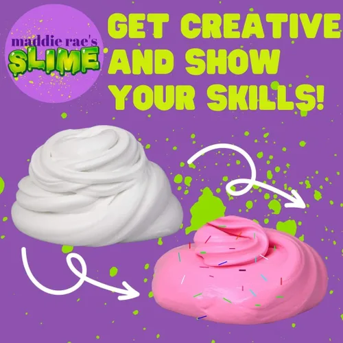Miniatura 6 de SCS Direct Maddie Rae Slime Clay (20 unidades) - Fórmula de espuma no tóxica, sin ensuciar para efectos únicos de mantequilla cremosa, ideal