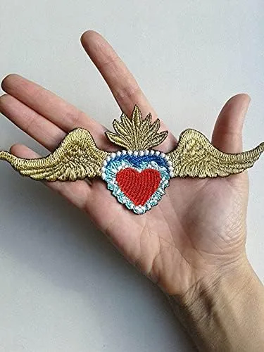Miniatura 2 de Moks122(p) patch Sacred Heart milagro