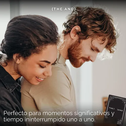 Miniatura 6 de {THE AND} Edición para parejas – 199 tarjetas de conversación significativas para parejas – Preguntas para profundizar la conexión y construir