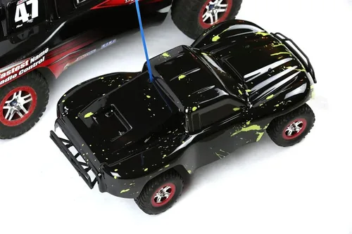 Miniatura 4 de SummitLink Reemplazo de cuerpo personalizado compatible con verde fangoso sobre negro para automóvil o camión RC escala 1/16 (camión no incluido)