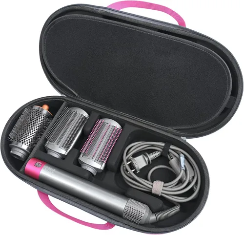 Miniatura 11 de RLSOCO Estuche Rígido para Dyson Airwrap Complete Long/Complete Styler HS08 HS05 HS01, NO para Dyson Airwrap i.d. - Se ajusta a 4 piezas de barriles