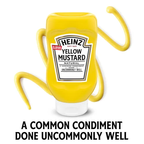 Miniatura 8 de Heinz Mostaza amarilla, 14 oz (396.89 g)