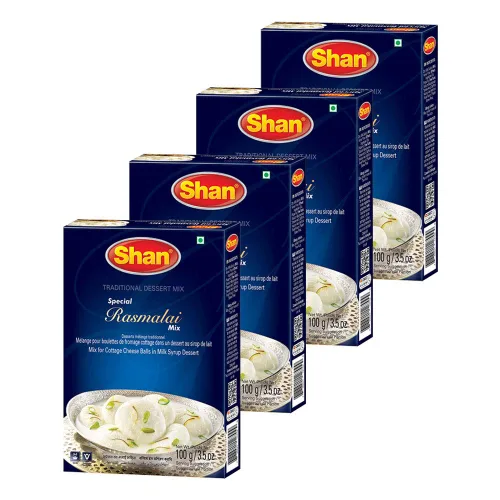 Miniatura 41 de Shan Polvo de crema de mango, 7.05 oz, postre esencial para cualquier ocasión, apto para vegetarianos, bolsa hermética en una caja (paquete de 3)