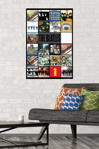 Miniatura 2 de Trends International 24 x 36 The Beatles - Póster de pared de álbumes, 24 x 36 pulgadas, versión premium sin marco