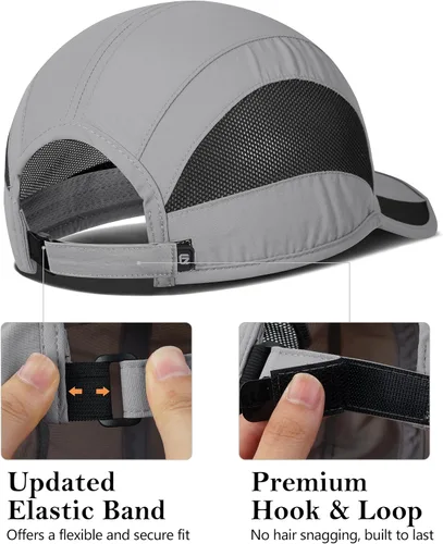 Miniatura 3 de GADIEMKENSD Gorro de secado rápido con malla transpirable y refrescante