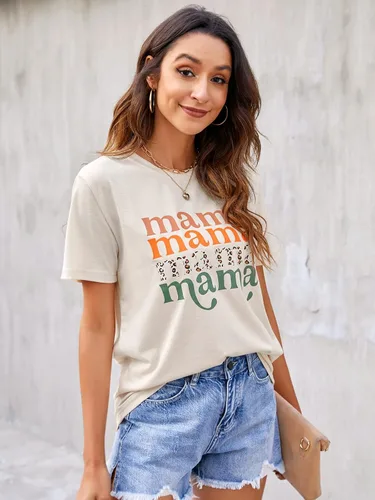Miniatura 3 de Blooming Jelly Camiseta de manga corta para mujer, diseño gráfico de moda, ajuste holgado, para verano