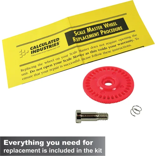 Miniatura 3 de Calculated Industries Scale Master Pro XE Medida: Juego de ruedas con tornillo de eje, pequeño