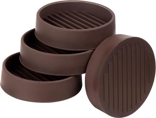 Miniatura 8 de Almohadillas de Goma para Muebles, Copas de Ruedas para Muebles, Topes Antideslizantes para Cama, Protectores de Suelo con Agarre, Almohadillas