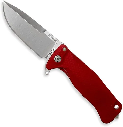 Miniatura 5 de Lion Steel SR22A Sleipner - Cuchillo de bolsillo plegable con bloqueo de marco, mango de aluminio mecanizado, sistema de rodamiento de bolas IKBS