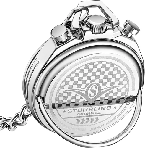 Miniatura 2 de Stuhrling Original Reloj de bolsillo cronógrafo para hombre Torero