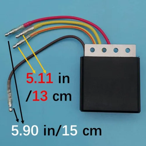 Miniatura 2 de Regulador de voltaje rectificador compatible con Polaris Sportsman Scrambler Worker Magnum Big Boss Ranger 500 700 2203636 4060173 4 cables 1997