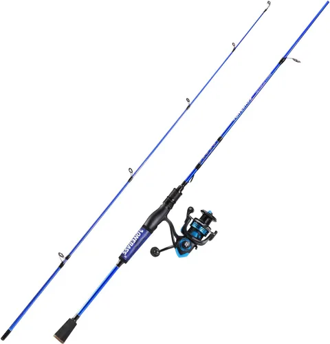 Miniatura 3 de One Bass Combo de caña de pescar y carrete, IM7 Graphite 2 Pc Blank Baitcasting Combo, caña giratoria con mango de superpolímero
