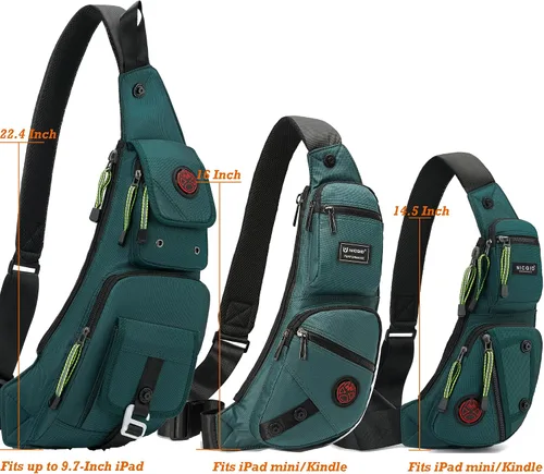 Miniatura 26 de Nicgid Sling Bag - Mochila bandolera para hombre), LYSB01NH075BJ-SPRTSEQIP