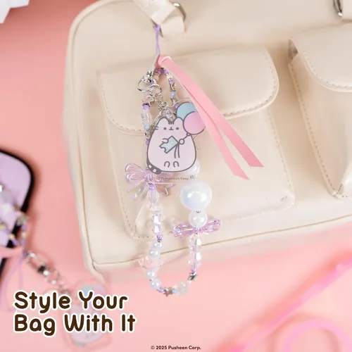 Miniatura 8 de Pusheen - Funda compatible con AirPods Pro [Pusheen & Stormy] + dije de teléfono Pusheen [15 aniversario]