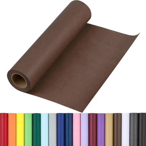 Miniatura 24 de RUSPEPA Rollo de papel de regalo azul marino kraft, 17.5"x 393" (32.8'), papel de regalo reciclable azul para regalos de cumpleaños, cubierta