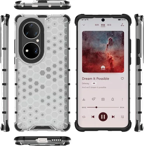 Miniatura 38 de Case for Honor 50 5G Cover, Case for Honor 50 5G Case 2-in-1 phone Case Cover White Blanco