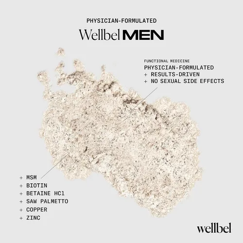 Miniatura 4 de WELLBEL Suplemento limpio para hombres, para cabello, piel y uñas, vegano, sin gluten y sin OMG, 90 unidades, paquete de 3