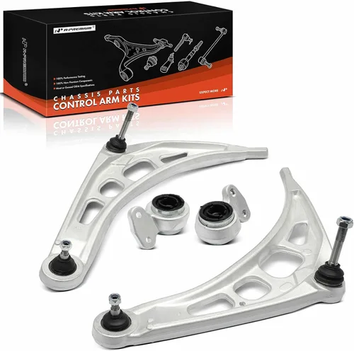 Miniatura 10 de A-Premium 2 bujes de brazo de control inferior delantero y trasero, compatible con BMW E46-320i 2001-2005, 323i y 328i 1999-2000, 325i y 330i