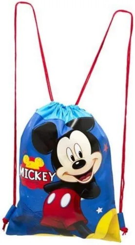 Miniatura 3 de Mickey and Minnie Mouse - Mochilas con cordón y cordones con monedero desmontable y libros de autógrafos (juego de 6), Rosa Azul, Cordón