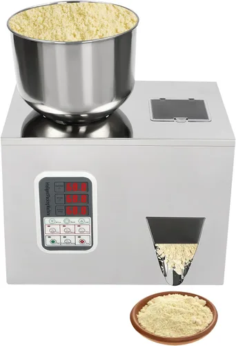 Máquina de llenado de polvo, máquina de llenado de purpurina de 0.04-3.53 oz, relleno automático de partículas de llenado de polvo, relleno de polvo