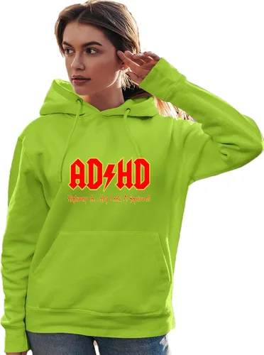 Miniatura 22 de Go All Out Sudadera con capucha para hombre y mujer con texto en inglés "Highway To Hey Look A Squirrel