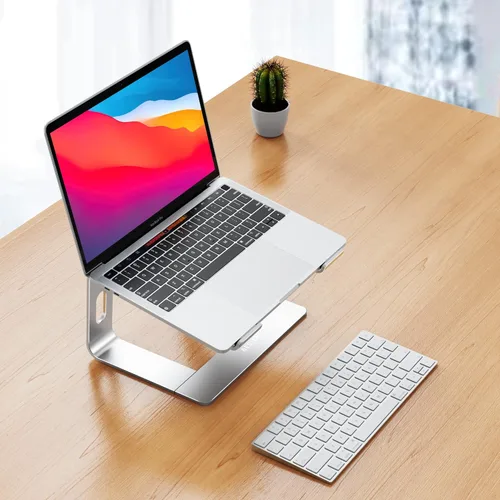 Miniatura 2 de BESIGN LS03 - Soporte elevador de aluminio para laptop, ergonómico y desmontable, elevador para computadora, compatible con MacBook Air, Pro, Dell