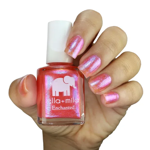 Miniatura 2 de ella+mila Esmalte de uñas profesional – Esmalte de uñas de secado rápido – Fórmula de larga duración y resistente al astillado