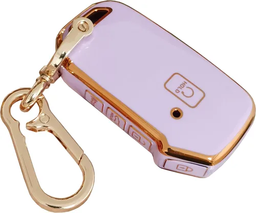 Miniatura 7 de Para Kia Funda para Llavero con Control Remoto sin Llave con Llavero Inteligente Compatible con Kia Telluride 2023 2024 Funda para Llavero de Coche