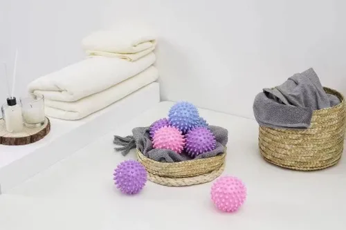 Miniatura 3 de Bolas reutilizables para secadora de ropa de plástico, suavizantes de tela, secadoras ecológicas, alternativas para ablandar y dar volumen a