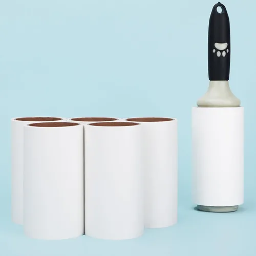 Miniatura 3 de Recambios de rodillo de pelusa de 4.5 pulgadas, solo compatible con Spotty Jumbo - Rodillo adhesivo extra adhesivo para eliminación de pelusa