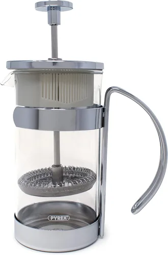Miniatura 4 de Norpro 5581 Prensa de café/té de vidrio/cromo, 2 tazas