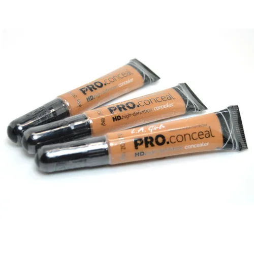 L.A. Girl Pro Concealer x GC983 Fawn HD Alta Definición Líquida, Surtido, 0.75 Onzas, (Paquete de 3)