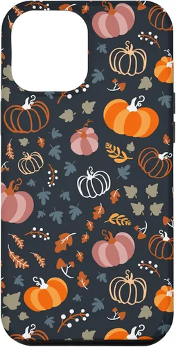Miniatura 25 de Funda para iPhone 14 Pro Max Otoño Hojas Caídas Calabaza Cosecha de Especias Feliz Oto