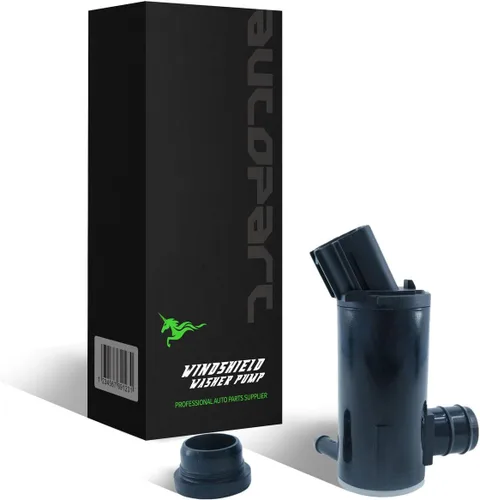 Miniatura 6 de 1 pieza Nuevo Motor de Bomba de Lavado de Parabrisas 12V para Delantero/Trasero con Reemplazo de Juego de Anillo de Sellado Compatible con Durango