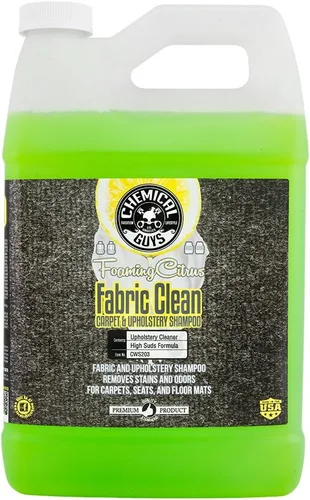 Miniatura 10 de Chemical Guys CWS203 HOL315 Fabric Clean - Kit de limpieza de espuma cítrica y cepillo de taladro fácil de usar, para alfombras y tapicería