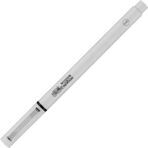Winsor & Newton Fineliner Bolígrafo de Punta Fina, Punta de 0.05 mm (0.002 in), Negro