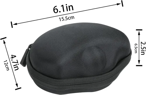 Miniatura 7 de co2CREA Carcasa rígida de repuesto para mouse Logitech MX Ergo S/MX Ergo Wireless Trackball (caja negra)