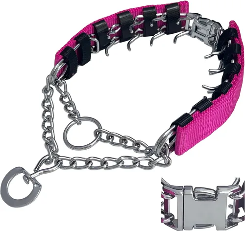 Miniatura 9 de Collar de entrenamiento para perros, collar ajustable para perros con hebilla de liberación rápida, collar sin tirones para perros pequeños